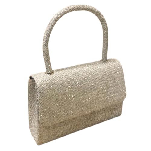 BABYVIVA Tasche für Damen, elegante Abendtasche mit abnehmbarer Kette, Umhängetasche, Umhängetasche, Handtasche, perfekt für Hochzeitsfeiern, 1, As shown in the picture (error 1-3cm) von BABYVIVA