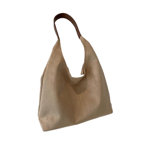 BABYVIVA Tasche für Damen, große Kapazität, Schultertasche für Reisen, Einkaufen und Arbeit, stilvoll und Handtasche, beige, 36*13*31cm von BABYVIVA