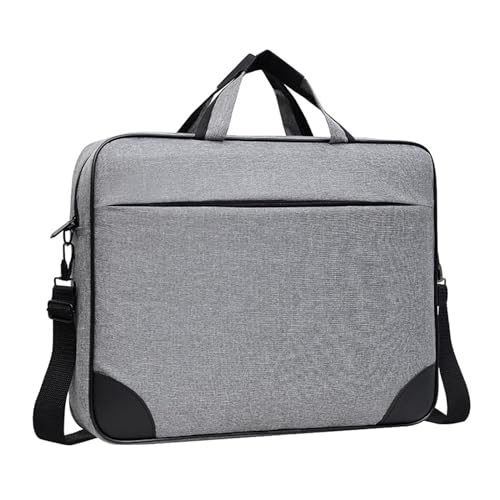 BABYVIVA Tasche für Damen, praktische Laptoptasche, 39,6 cm (15,6 Zoll), Umhängetasche, Schultertasche, Handtasche für Pendler und Arbeit, Reisen, grau, As shown in the picture (error 1-3cm) von BABYVIVA