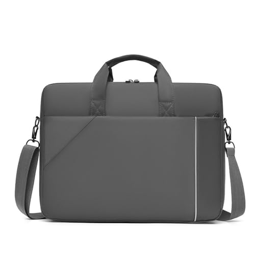 BABYVIVA Tasche für Damen, stilvolle Laptoptasche, Notebook-Tasche, Handtasche für Profis und Studenten, tragen Sie sie auf Ihren Weg, grau, 29*5*40cm von BABYVIVA