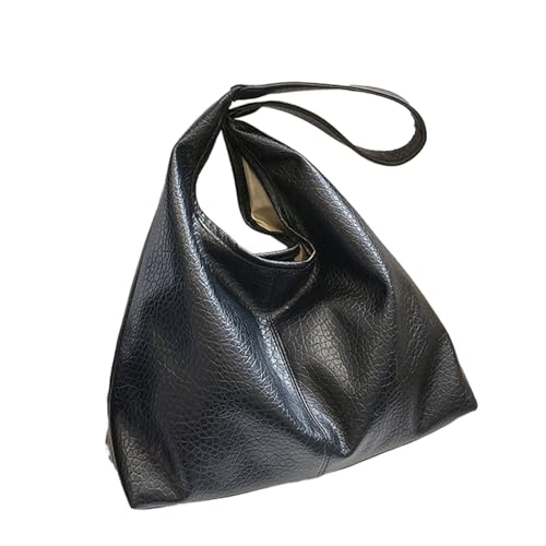 BABYVIVA Tasche für Damen, stilvolle Tasche mit großer Kapazität, Schultertasche für Frauen und Mädchen, lässige Handtasche, Schwarz , As shown in the picture (error 1-3cm) von BABYVIVA