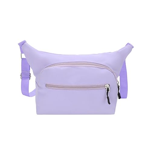 BABYVIVA Tasche für Damen, stilvolle und funktionale Umhängetasche, leichte Schultertaschen, geeignet für Outdoor-Aktivitäten und Pendeln, violett, As shown in the picture (1-3cm error) von BABYVIVA