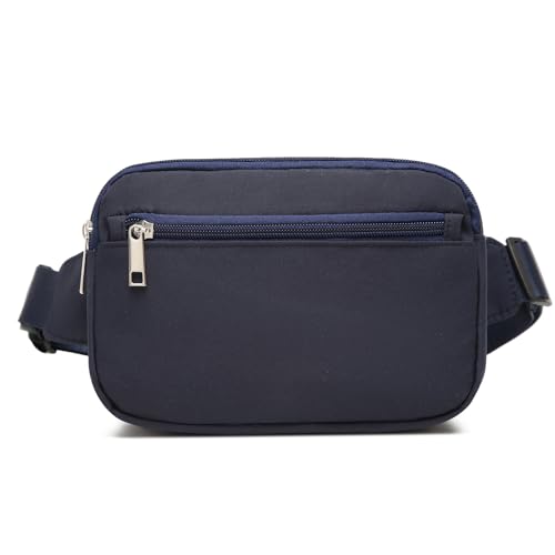 BABYVIVA Tasche für Damen, stilvolle und praktische Canvas-Hüfttasche, Crossbody-Tasche, Schultertasche, Brusttasche, Geldbörse für Outdoor-Aktivitäten und Reisen, blau, As shown in the picture (error von BABYVIVA