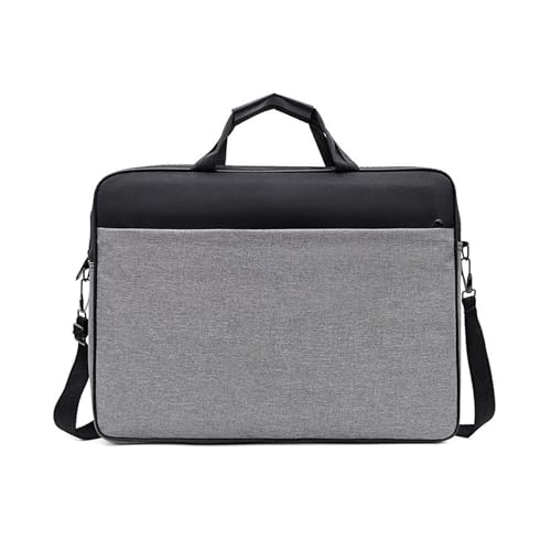 BABYVIVA Tasche für Damen, stilvolle wasserdichte Laptoptasche für Geschäftsreisen und Dokumentenaufbewahrung, passend für 15,6 / 17 Zoll Laptops, grau, As shown in the picture von BABYVIVA