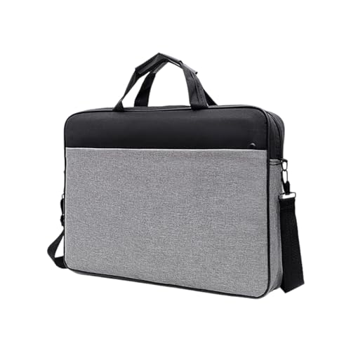 BABYVIVA Tasche für Damen, stilvolle wasserdichte Laptoptasche für Geschäftsreisen und Dokumentenaufbewahrung, passend für 15,6 / 17 Zoll Laptops, grau, As shown in the picture von BABYVIVA