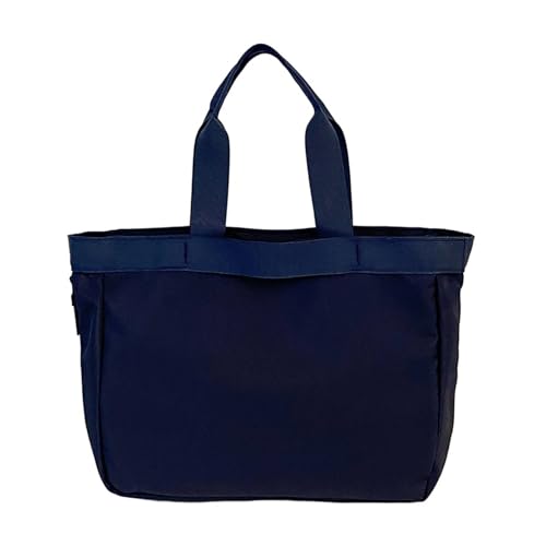 BABYVIVA Tasche für Damen, vielseitige Umhängetasche, große Kapazität, Handtasche, lässige Taschen für Damen und Herren, dunkelblau, 38*10*28cm von BABYVIVA