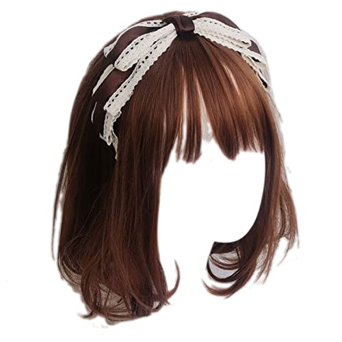 Multicolor Spitzen Haare Hoop Sweet Big Bowknot Stirnband Handgefertigtes Haar Accessoires Geschenk Für Freundin Tochter Tochter von BABYVIVA