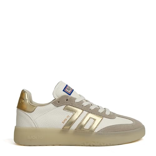 BACK 70 Boston 2502-09 Metallic Gold Sneaker, gold, 41 EU BACK 70 Boston 2502-09 Metallic Gold Sneaker, gold, 41 EU von BACK 70 STREETWEAR