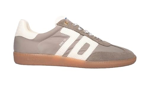 Scarpe uomo sneaker Back 70 Ghost 09 suede/ nylon grey US24BK01 108002-000669 45 von BACK 70 STREETWEAR