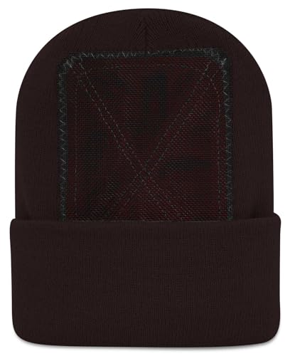 BACKSPIN Sportswear - Headspin Beanie - Cap Mütze, Farbe:Braun, Größe:One Size von BACKSPIN Sportswear