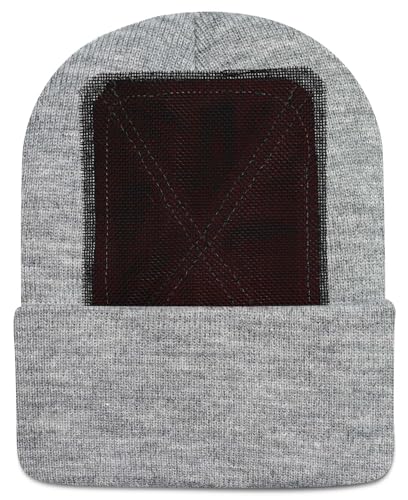 BACKSPIN Sportswear - Headspin Beanie - Cap Mütze, Farbe:Grau meliert, Größe:One Size von BACKSPIN Sportswear