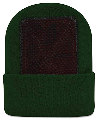 BACKSPIN Sportswear - Headspin Beanie Cap Mütze Farbe Flaschengrün, Größe One Size von BACKSPIN Sportswear