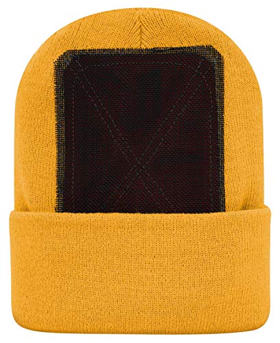 BACKSPIN Sportswear - Headspin Beanie Cap Mütze Farbe Gelb, Größe One Size von BACKSPIN Sportswear