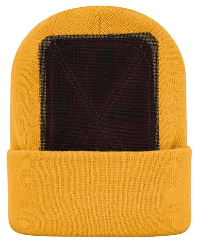 BACKSPIN Sportswear - Headspin Beanie - Cap Mütze, Farbe:Gelb, Größe:One Size von BACKSPIN Sportswear