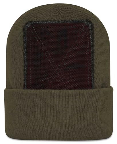 BACKSPIN Sportswear - Headspin Beanie - Cap Mütze, Farbe:Olivgrün, Größe:One Size von BACKSPIN Sportswear