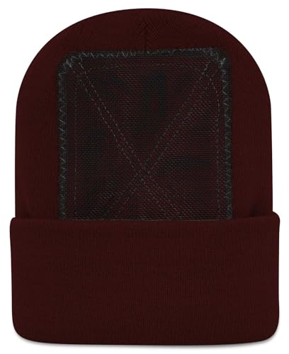 BACKSPIN Sportswear - Headspin Beanie Cap Mütze Farbe Weinrot, Größe One Size von BACKSPIN Sportswear