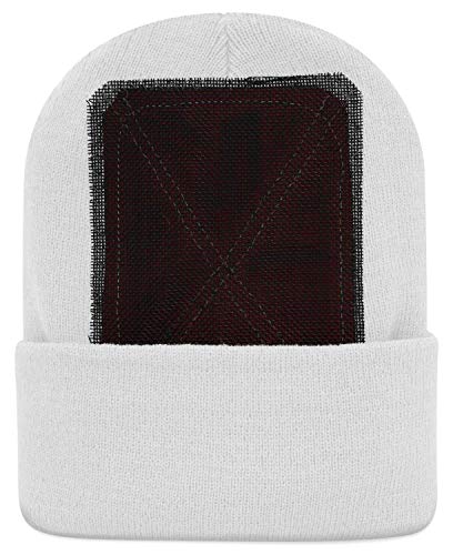 BACKSPIN Sportswear - Headspin Beanie Cap Mütze Farbe Weiß, Größe One Size von BACKSPIN Sportswear