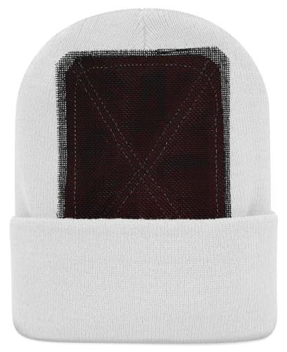 BACKSPIN Sportswear - Headspin Beanie - Cap Mütze, Farbe:Weiß, Größe:One Size von BACKSPIN Sportswear