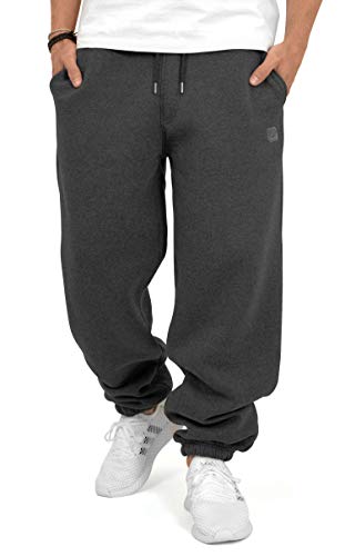 BACKSPIN Sportswear Jogginghose Herren & Damen Dunkelgrau meliert I Warme Unisex Jogging-Hose weit geschnitten mit 70% Baumwolle I Sweatpants kuschelig Freizeithose von BACKSPIN Sportswear