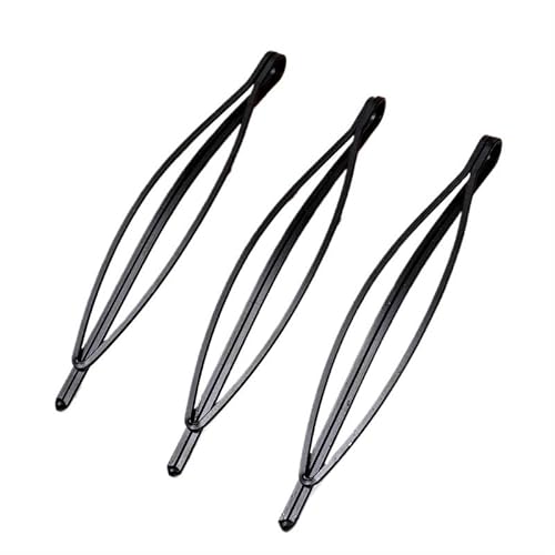 1/20Pcs Simple Black Hairpins for Women Barrettes Headwears Girls BB Clips Headdress Barrettes Korean Hair Styling Accessories (Color : Style 2, Size : 1pcs) von BADALO