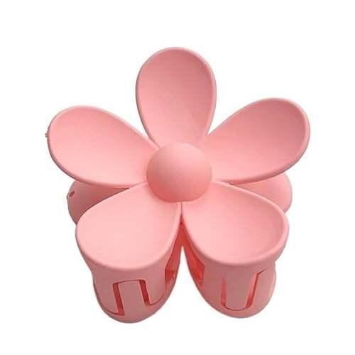 Damenbekleidung, mattierte bunte Blumen-Haarspange, koreanische Haarklammer, Mädchen-Clip, Haarnadel, Haar-Accessoires (Color : 8) von BADALO