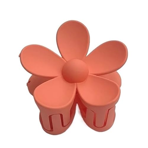 Damenbekleidung, mattierte bunte Blumen-Haarspange, koreanische Haarklammer, Mädchen-Clip, Haarnadel, Haar-Accessoires (Color : 9) von BADALO