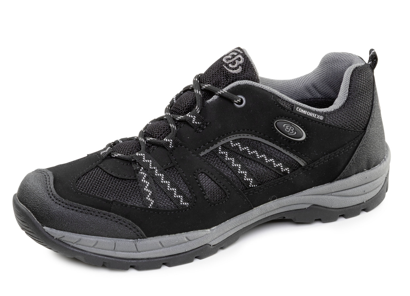 Atmungsaktive Herren-Sneaker, mit Klimamembrane, Schwarz-Grau, Größe 40 Atmungsaktive Herren-Sneaker, mit Klimamembrane, Schwarz-Grau, Größe 40 von BADER