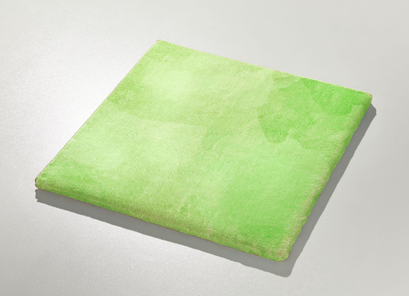 Badgarnitur, Größe 109 (Hänge-WC-Vorleger, 50/ 50 cm), Grün von BADER