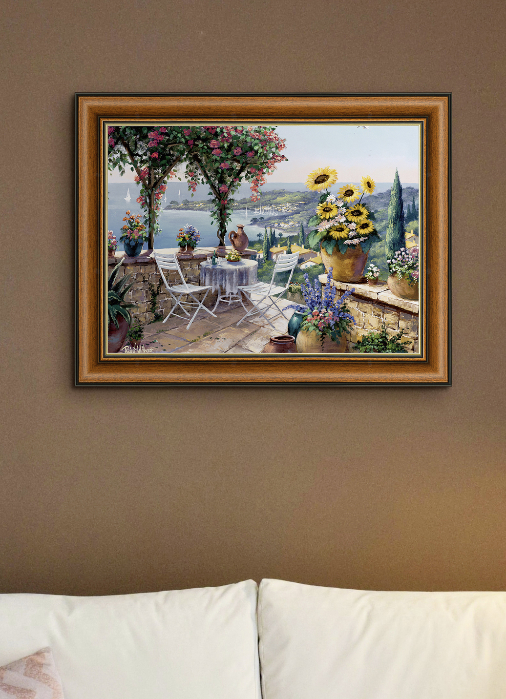 Bild im Designrahmen, Bunt von BADER