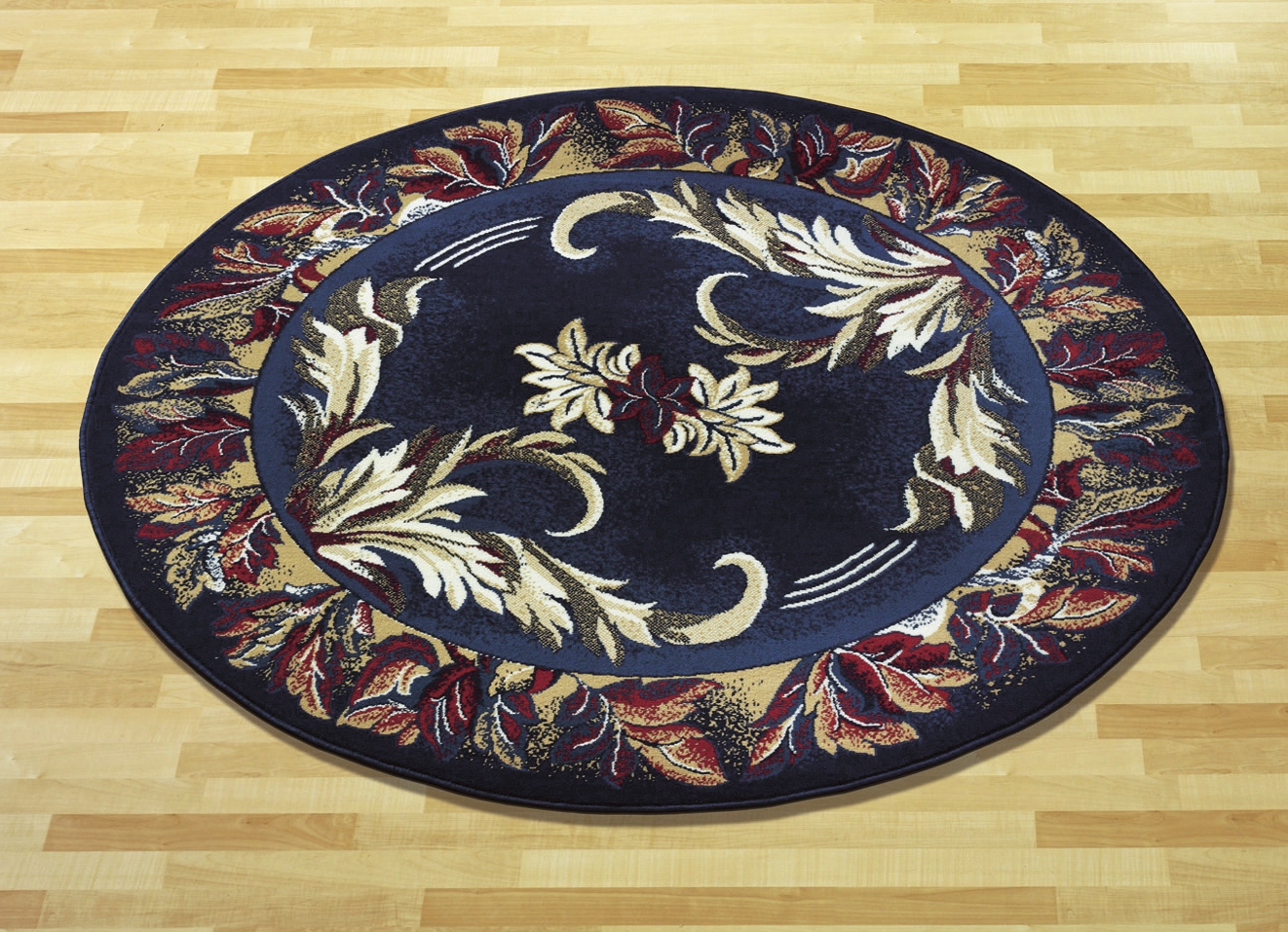 Brücken/Teppiche und Bettumrandungen mit Mittelmotiv, Größe 315 (2 Vorleger 60x110 cm und 1 Läufer 60x320 cm), Blau Mittelm. von BADER