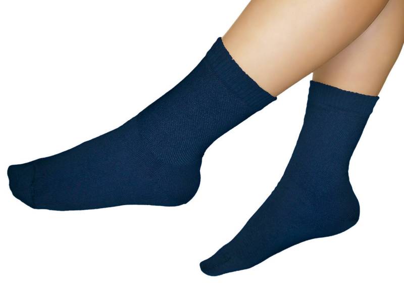 Diabetiker-Socken, 3-er Pack, Größe Gr. 2 (38-40), Braun von BADER