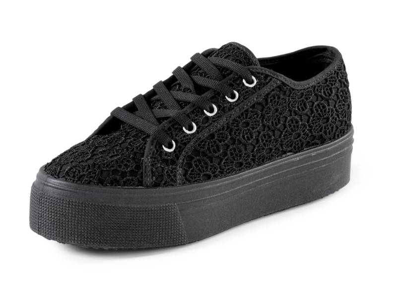 Elegante Damen-Schnürschuhe, mit herausnehmbarem Fußbett, Schwarz, Größe 38 Elegante Damen-Schnürschuhe, mit herausnehmbarem Fußbett, Schwarz, Größe 38 von BADER