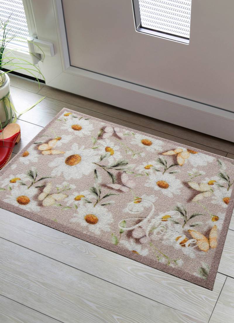 Waschbare Fußmatte, Bunt von BADER