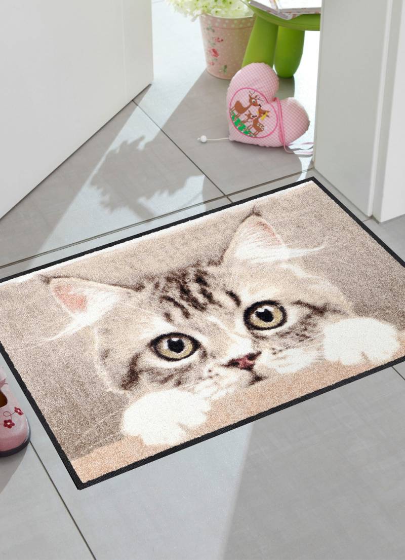 Fußmatte für Innen- und Außenbereich, Bunt von BADER