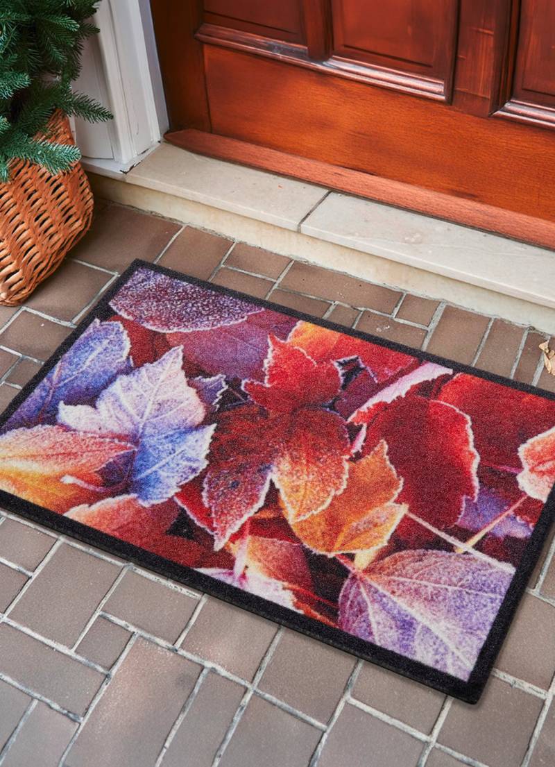 Herbstliche Fußmatte, Bunt von BADER