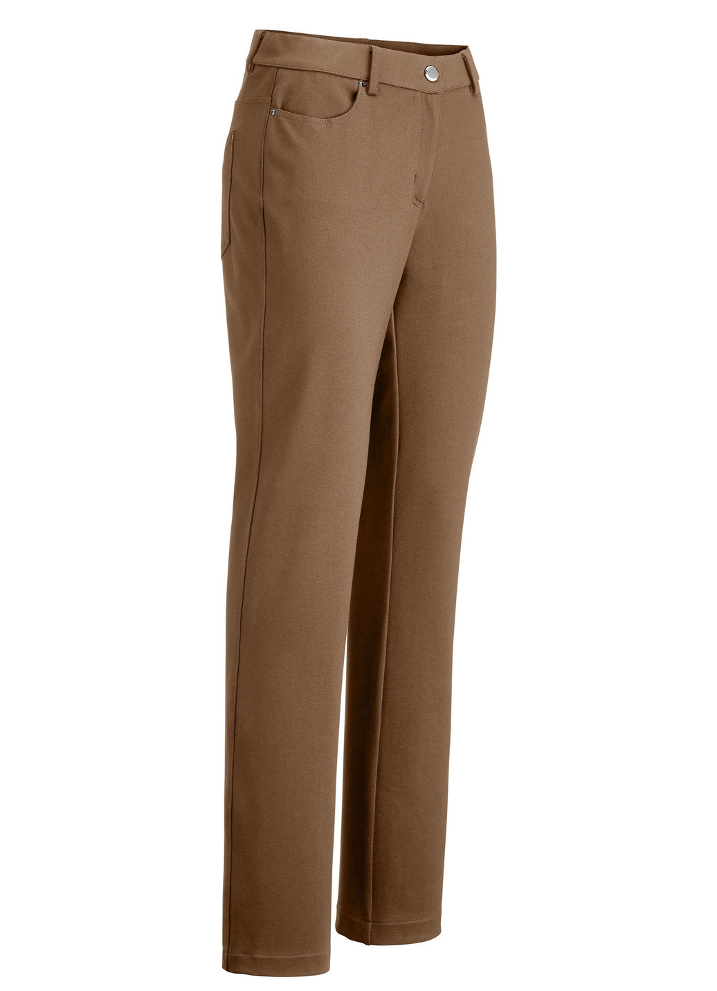 Hose mit sportivem Chic, Cognac, Größe 84 von BADER