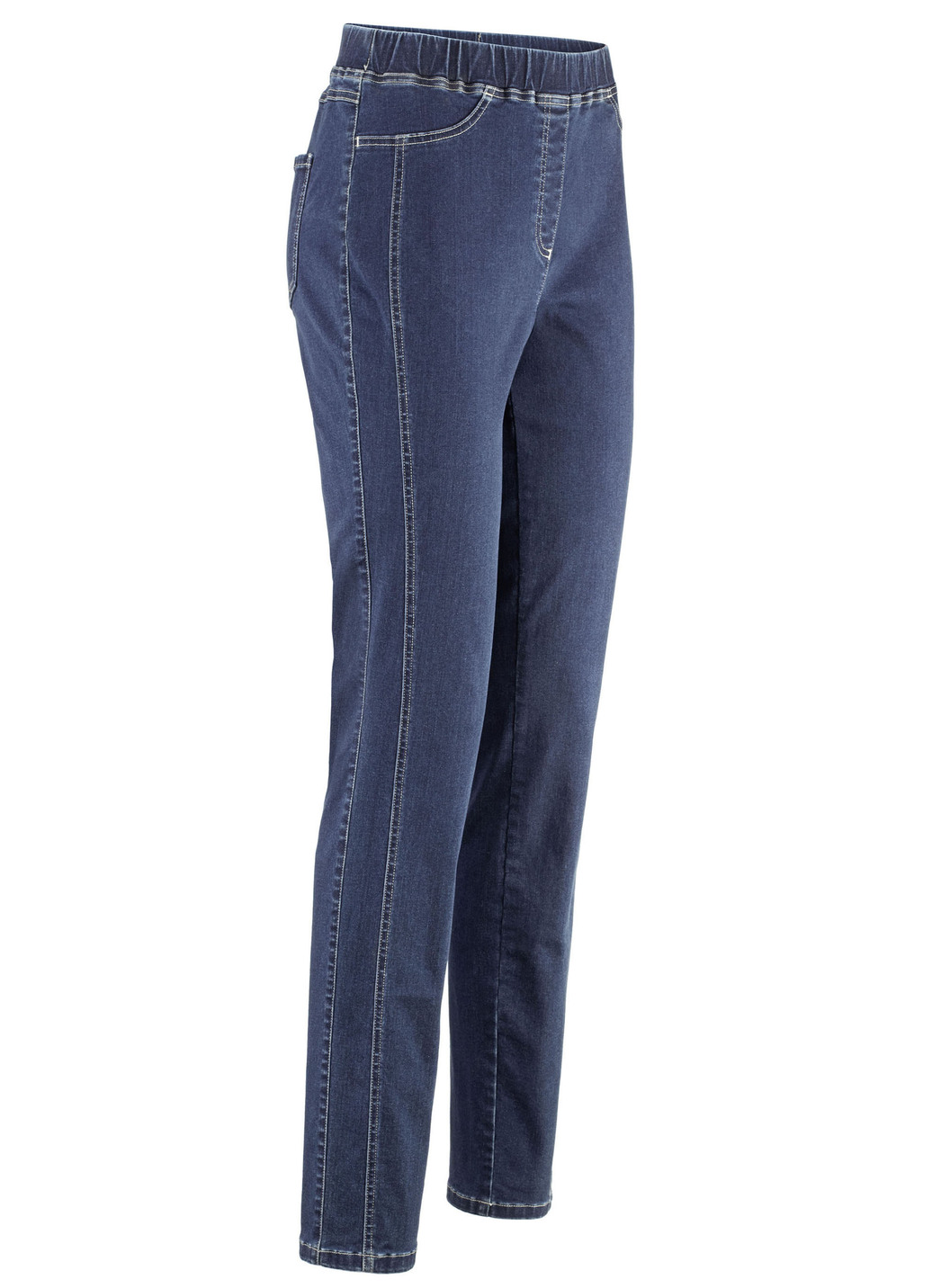 Jeans in komfortabler Schlupfform, Jeansblau, Größe 54 von COSMA
