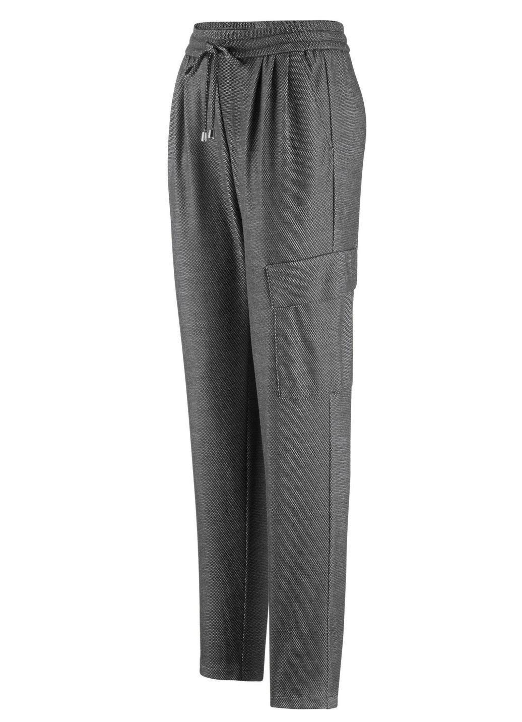 Jerseyhose im topaktuellen Joggpant-Style, Anthrazit, Größe 18 von BADER