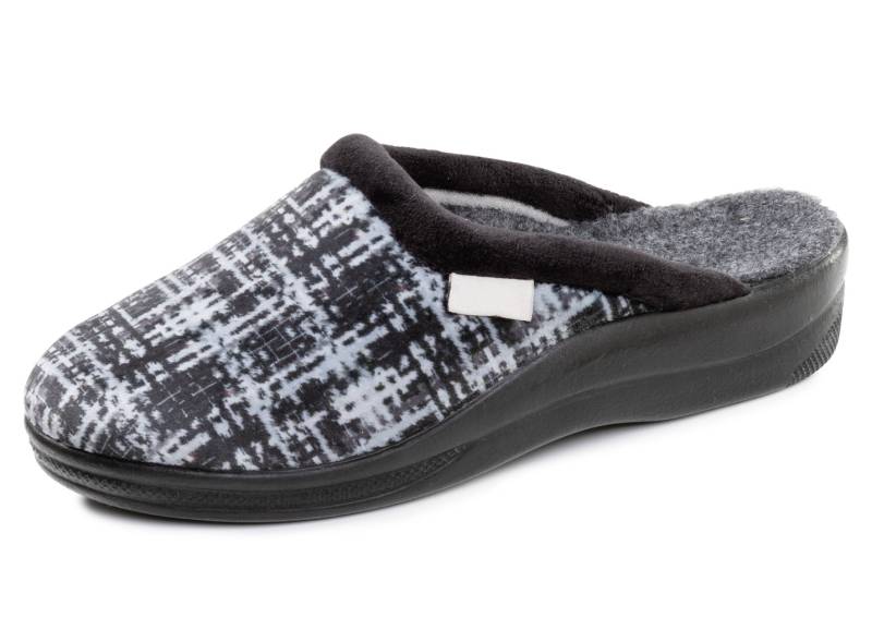 Klassische Damen-Hausschuhe, Weite G, mit angenehmer Polsterung, Schwarz, Größe 37 Klassische Damen-Hausschuhe, Weite G, mit angenehmer Polsterung, Schwarz, Größe 37 von BADER