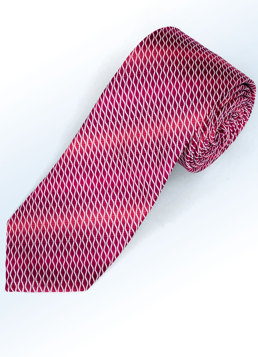 Krawatte in 5 Farben, Rot von BADER