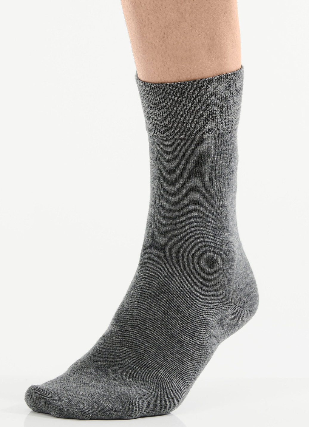 Mehrfachpack Socken mit Wolle, Dreierpack Socken, Größe 001 (Schuhgrösse 39-42), 1X Grau Meliert, 1X Anthrazit Meliert, 1X Schwarz von BADER