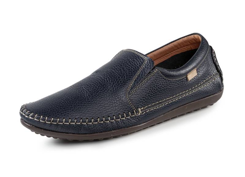 GINO GALANTE, leichte Herren-Slipper, mit Gummizug, Marine, Größe 45 von GINO GALANTE