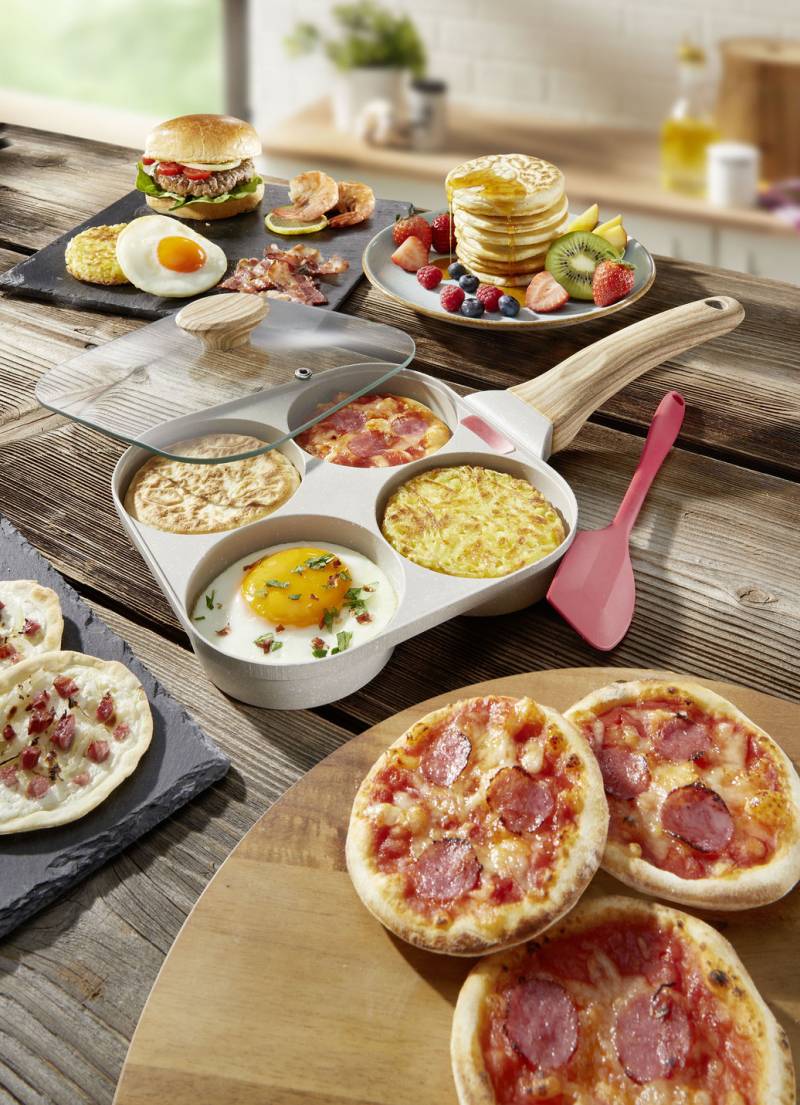 Pfanne Wonder Pan - Spart Zeit und Arbeit!, Grau Pfanne Wonder Pan - Spart Zeit und Arbeit!, Grau von BADER