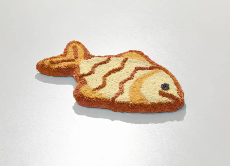 Pflegeleichte Badgarnitur ideal für Allergiker, Größe 108 (Hänge-/Stand-WC-Vorleger, 40/ 60 cm), Terra von BADER