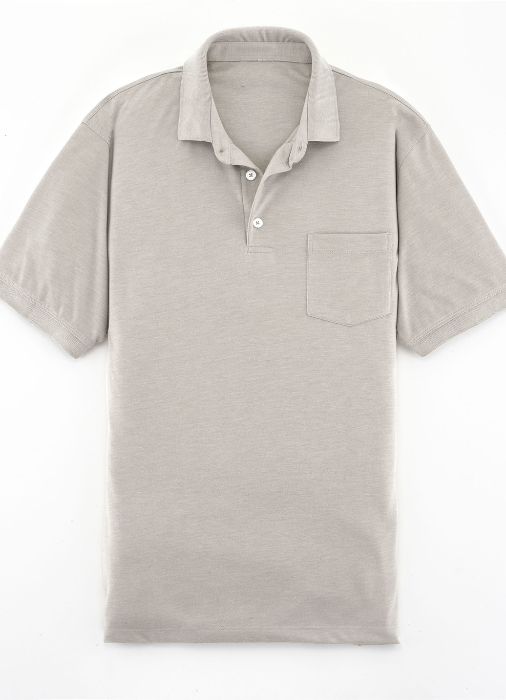 Poloshirt in 4 Farben, Beige, Größe 46 von BADER