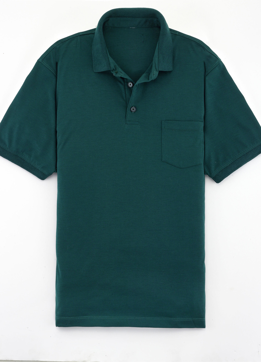 Poloshirt in 4 Farben, Dunkelgrün, Größe 48 von BADER