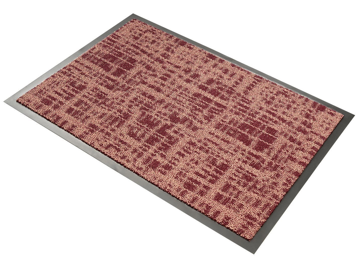 Robuste Schmutzfangmatte, Größe 103 (60x 80 cm), Rot von BADER