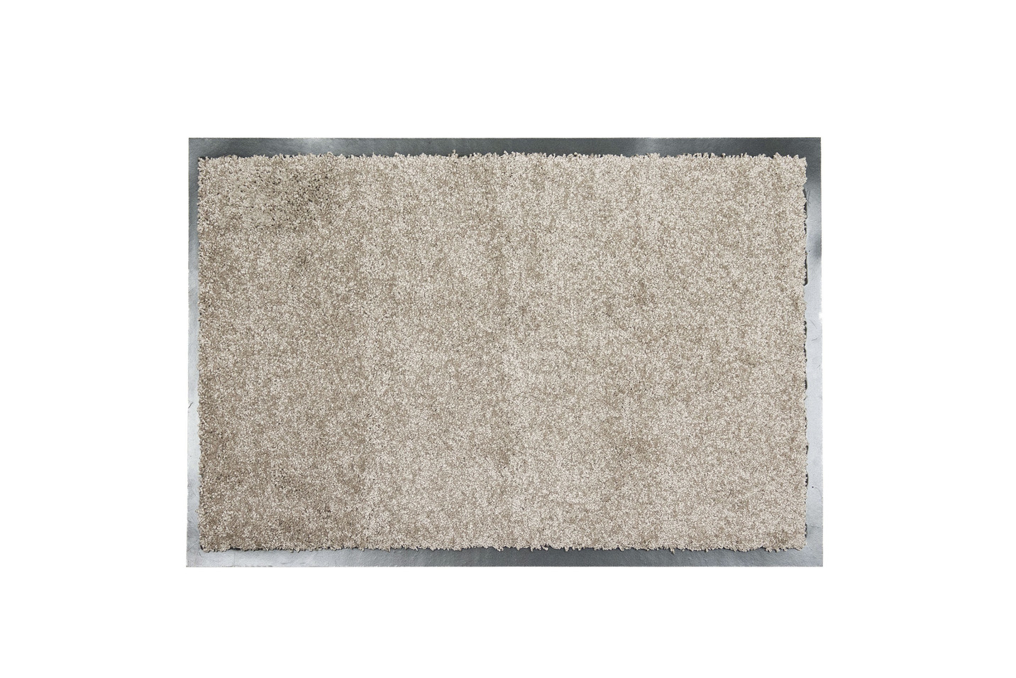 Schmutzfangmatte für innen und außen, Größe 101 (Schmutzfangmatte, 40x60 cm), Beige von BADER