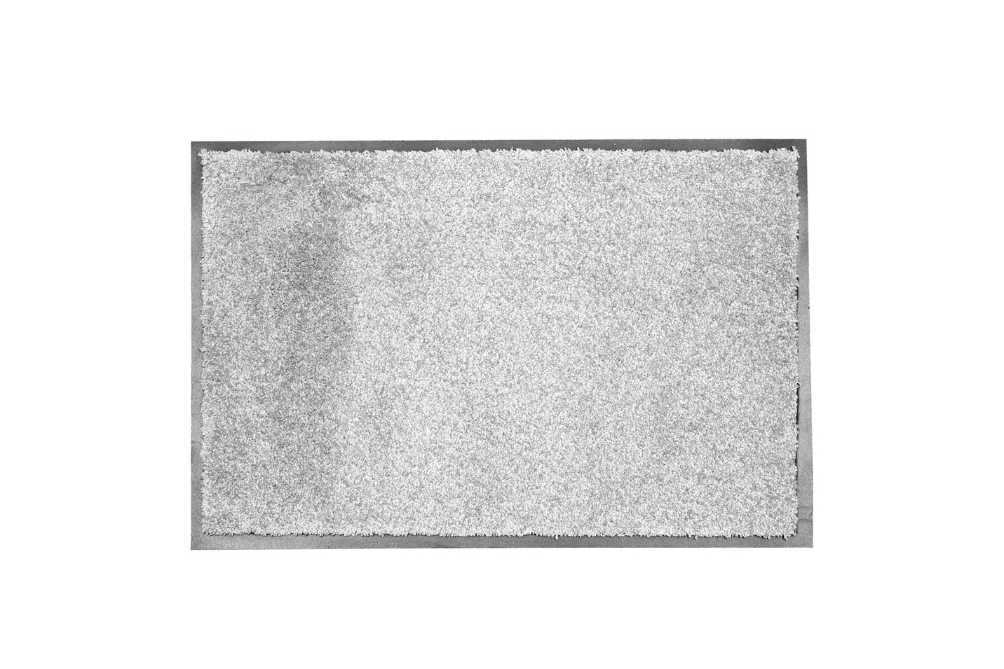 Schmutzfangmatte für innen und außen, Größe 101 (Schmutzfangmatte, 40x60 cm), Silber von BADER