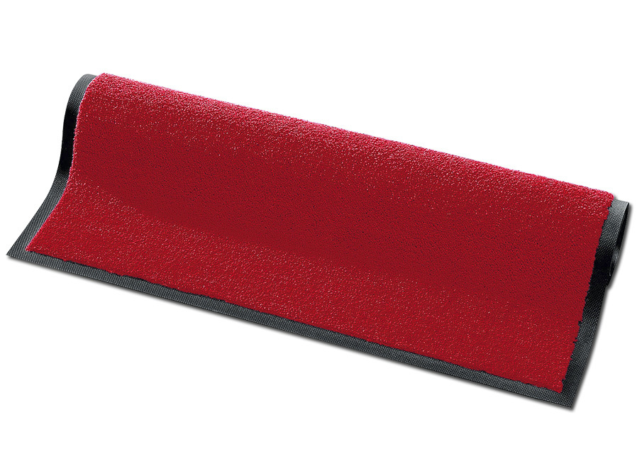 Schmutzfangmatten für innen und außen, Größe 165 (120x180 cm), Rot von BADER